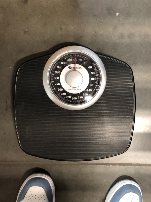 Photo 2 of (read full post) Adamson A25 Scales for Body Weight - Up to 400 LB - New 2024-5.3" Dial on 12.4" x 10.2" Platform - Anti-Skid Rubber Surface - Bathroom Scale Analog - Durable with 20-Year Warranty