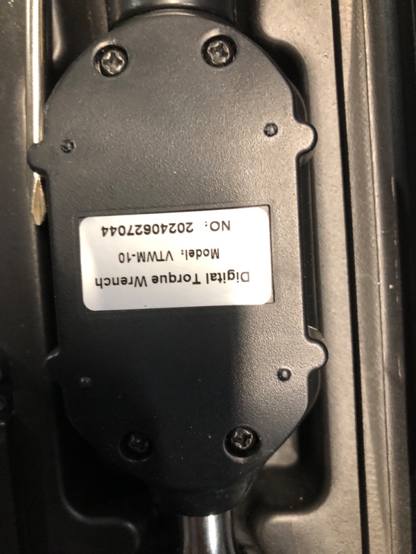 Photo 3 of *USED NOT TESTED*VPOER Digital Torque Wrench 1/4-inch Drive, 0.22-7.37 ft-lbs (0.3-10 Nm) (2.65-88.5 inch pound) with Buzzer & LED, Calibrated