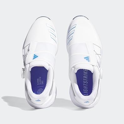 Photo 5 of **(READ FULL POST)** adidas Women's ZG23 BOA Golf Shoes, Footwear White/Blue Fusion Metallic/Silver Metallic, 6