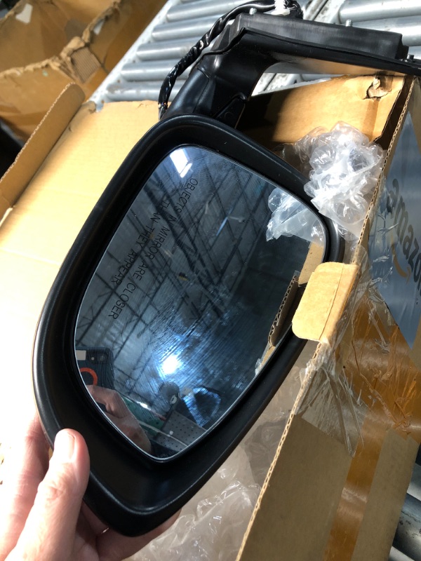 Photo 1 of (ONLY ONE MIRROR) 
ApplianPar Right Passenger Side Power Door Mirror with Heated Blind Spot for Honda Accord 2023-2024