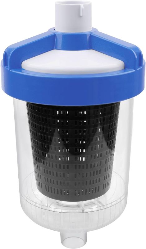 Photo 1 of ATRACYPART Inline Pool Leaf Canister Compatible with Hayward W560 PoolVac Navigator Standard, Leaf Catcher Filter with Strainer Basket and 5 Skimmer Socks
