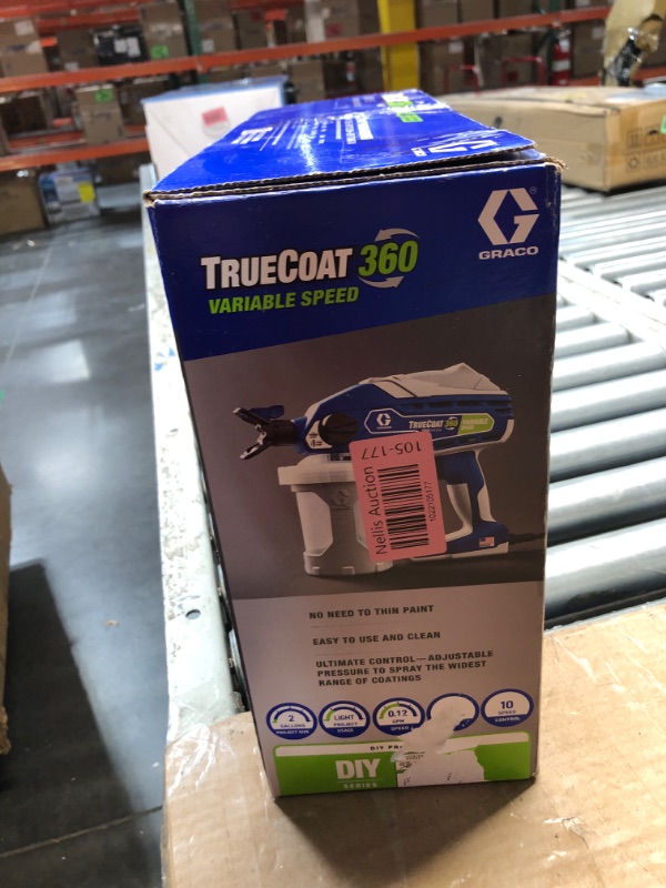 Photo 4 of *USED, HAS WHITE PAINT* Graco 26D283 TrueCoat 360 Variable Speed Paint Sprayer