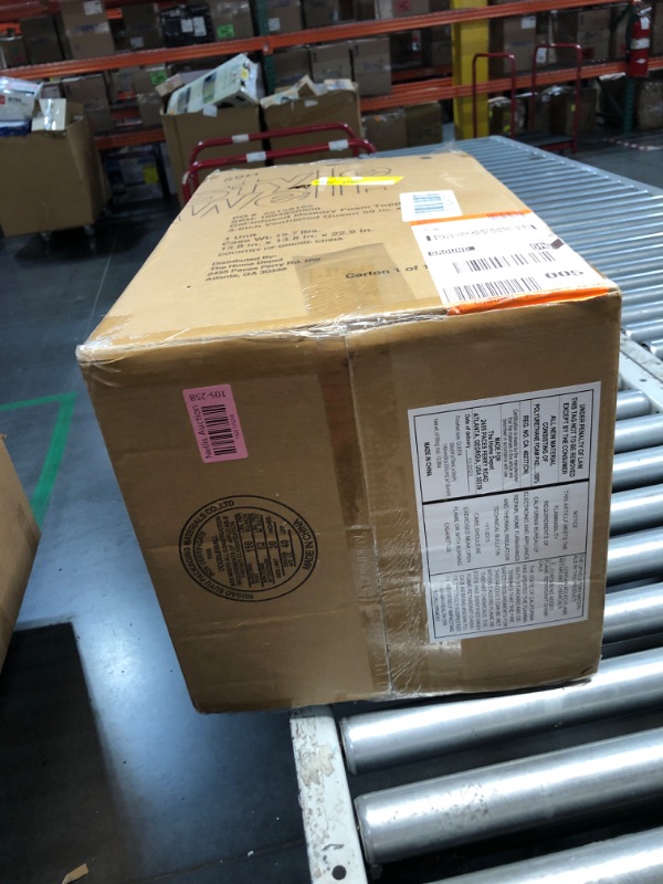 Photo 1 of ***PREVIOUSLY OPENED***
STYLEWELL 3 in. Gel Infused Memory Foam Queen Mattress Topper
