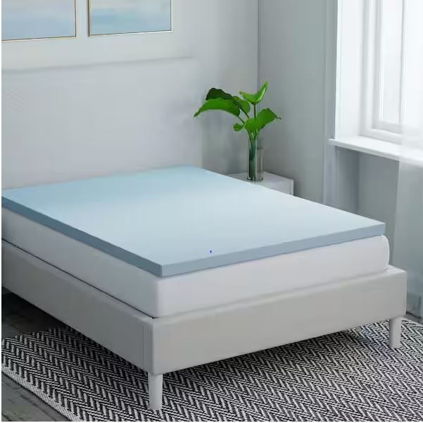 Photo 1 of ***PREVIOUSLY OPENED***
STYLEWELL 3 in. Gel Infused Memory Foam Queen Mattress Topper
