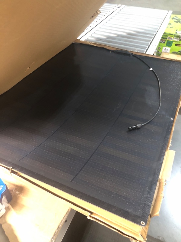 Photo 5 of ***USED - SCRATCHED - UNABLE TO TEST - SEE PICTURES***
FivstaSola 200 Watt Flexible Solar Panel,with mounting Holes 12 Volt Monocrystalline Semi-Flexible Solar Panels Bendable Mono Off-Grid Charger for Marine, RV, Cabin, Van, Car and Uneven Surfaces, ?46.