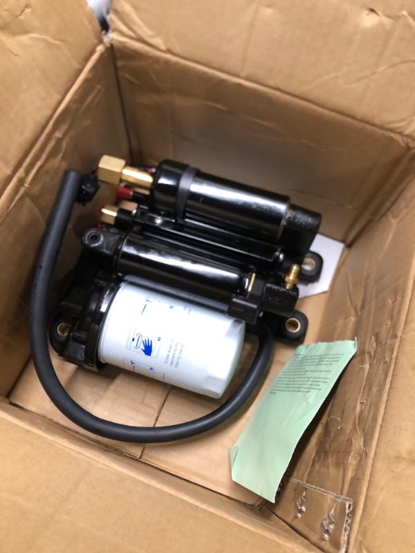 Photo 2 of ***DAMAGED - DENTED - UNABLE TO VERIFY FUNCTIONALITY***
Electric Fuel Pump Assembly Replacement for Volvo Penta 21608511 21545138 4.3L 5.0L 5.7L for 4.3OSI 4.3GXI 5.0OSI 5.0GXI 5.7GI 5.7GXI 5.7OSI 5.7OSXI 3594444 213977771 3861355 3860210