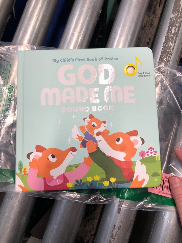 Photo 2 of (READ FULL POST) God Made Me - Christian Sound Book, Sing Along Bible Songs | Christening, Dedication, Baptism Gifts for Boys, Girls, Kids, Newborn Babies | Religious Toys, Interactive Music Books for Toddlers 1-3