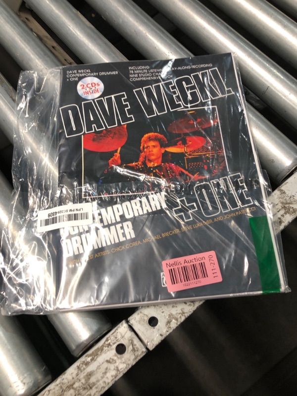 Photo 2 of *** MISSING CDS****Dave Weckl -- Contemporary Drummer + One: Book, CD, & Charts (Manhattan Music Publications) Paperback – September 1, 1994