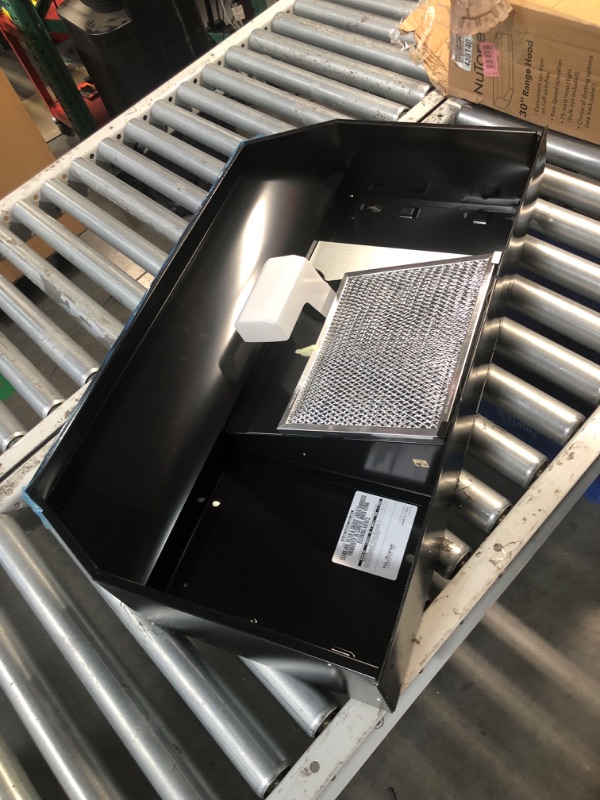 Photo 1 of (READ FULL POST) NuTone® 30" Ductless Under-Cabinet Range Hood w/ Light, Black
