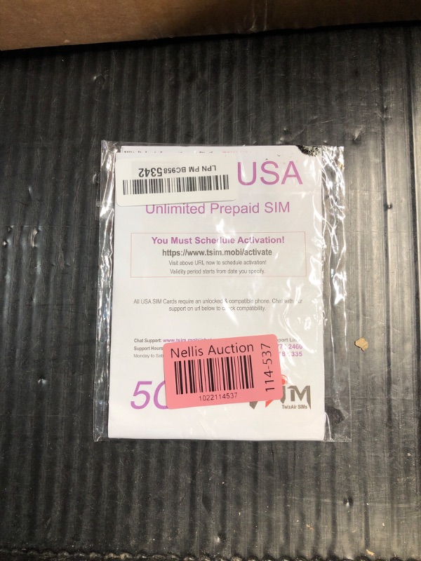 Photo 2 of **FACTORY SEALED**T-mobile Brand USA Prepaid Travel SIM Card Unlimited Call