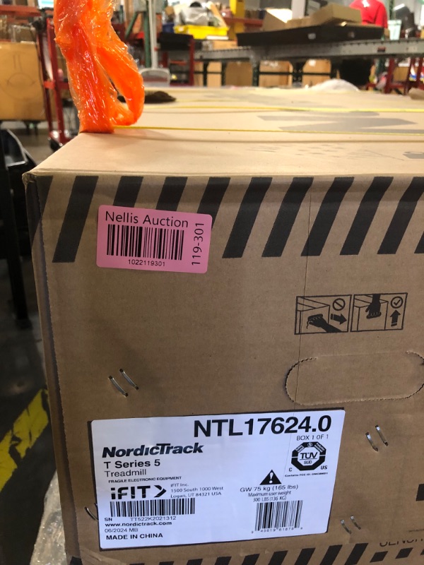 Photo 4 of **FACTORY SEALED**
NordicTrack T Series 5: Perfect Treadmills for Home Use, Walking or Running Treadmill with Incline, Bluetooth Enabled, 300 lbs User Capacity
