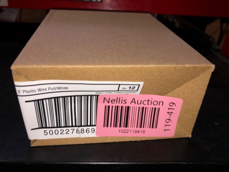 Photo 1 of ***12 PIECES**
Brainerd Plastic Wire 3-in (76Mm) Center to Center White Cylindrical Handle Drawer Pulls