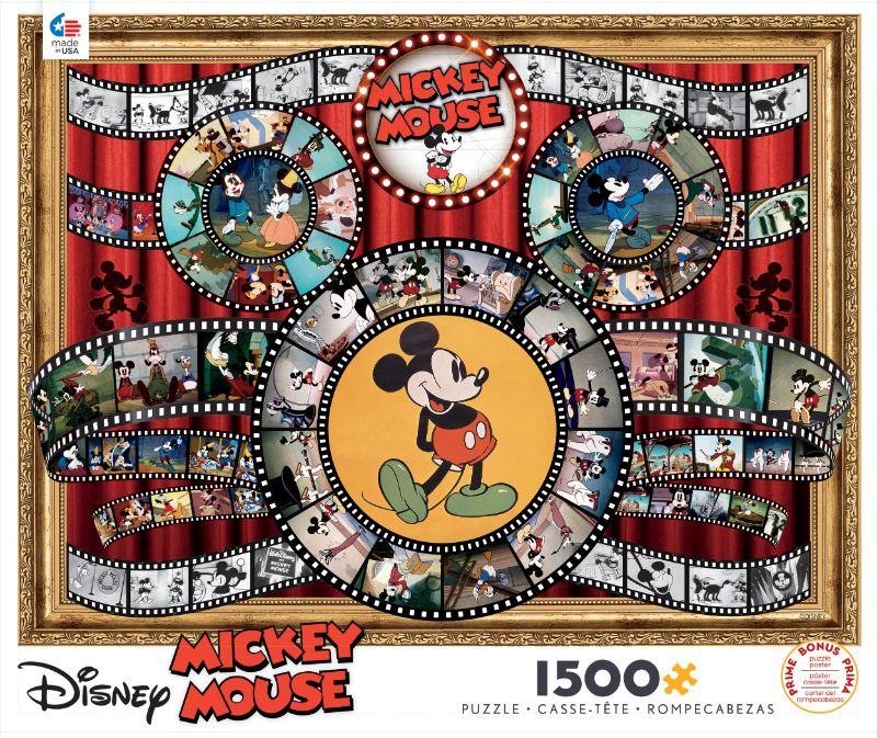 Photo 1 of (READ FULL POST) Ceaco - Disney 1500 - Movie Reel - 1500 Piece Jigsaw Puzzle