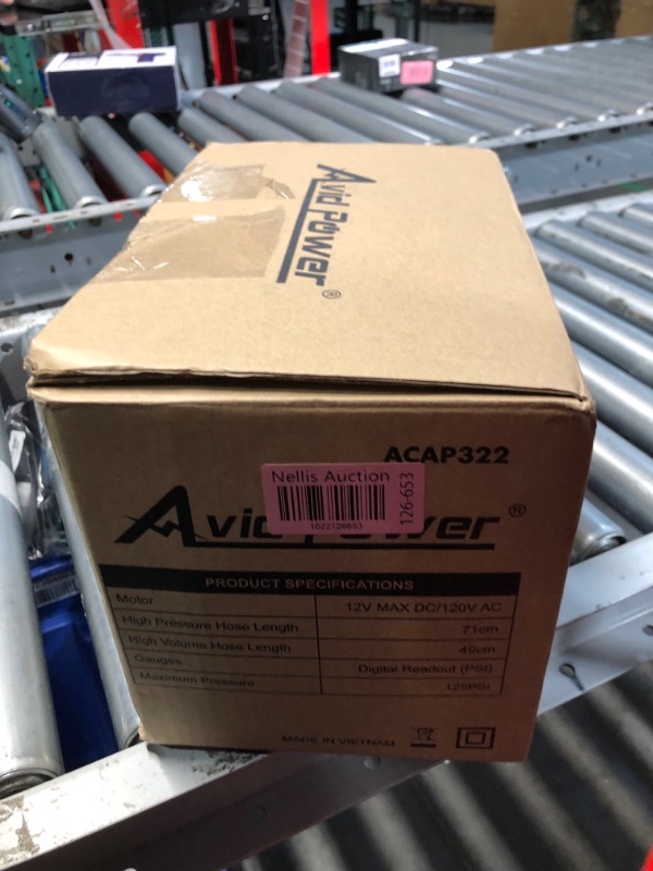 Photo 1 of Avid Power Tire Inflator Air Compressor