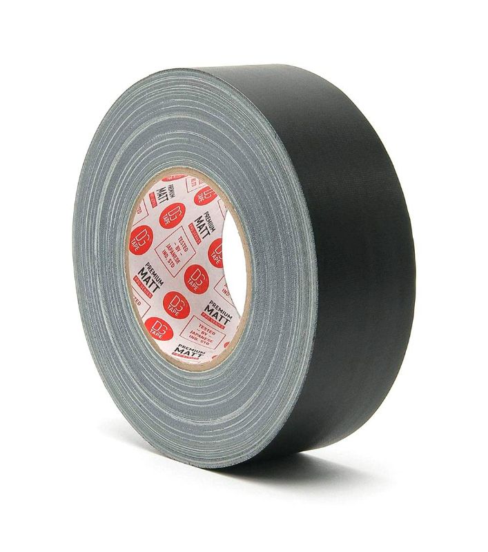 Photo 1 of  Black DucTape AC36 Tape.1.88" x 60yds & Strong Matte Finish LDPE Surface. Pro Grade USA Brand 100% Residue Resistant. Solvent Free. Outdoor...