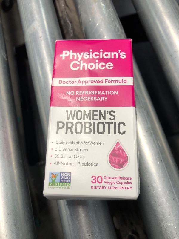 Photo 2 of ***FACTORY SEALED***Physician's Choice Probiotics for Women - PH Balance, Digestive, UT, & Feminine Health - 50 Billion CFU - 6 Unique Strains for Women - Organic Prebiotics, Cranberry Extract+ - Women Probiotic - 30 CT