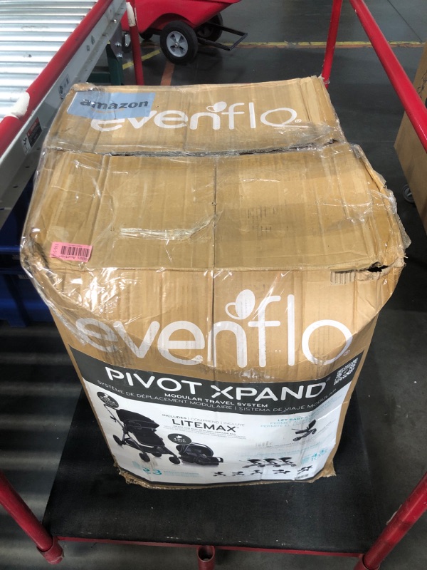 Photo 4 of (READ FULL POST) Evenflo Pivot Xpand Modular Travel System with LiteMax Infant Car Seat with Anti-Rebound Bar (Ayrshire Black)1022136512
LPNRRGZ5319563
