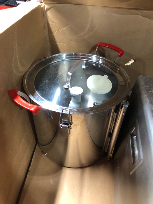 Photo 4 of ***HEAVILY USED AND DIRTY - LIKELY MISSING PARTS - UNABLE TO TEST - SEE PICTURES***
VEVOR Food Processor & Vegetable Chopper, 16 Quart, 1400W Food-Grade Stainless Steel Food Processor Chopper with 2 Extra S-Curve Blades, Multifunctional for Chopping Veget