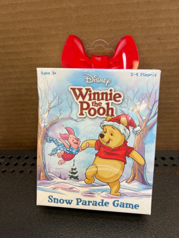 Photo 2 of Funko Disney Winnie The Pooh Snow Parade Game for 2-4 Players Ages 3 and Up