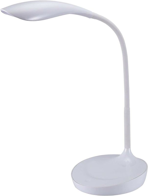 Photo 1 of Bostitch Office KT-VLED1502-WHITE Gooseneck LED Desk Lamp with USB Charging...