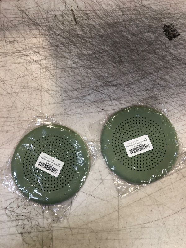 Photo 2 of 4 Pack Drain Hair Catcher Durable Silicone Hair Stopper Shower Drain Covers Easy to Install and Clean Suit for Bathroom Bathtub and Kitchen Green
