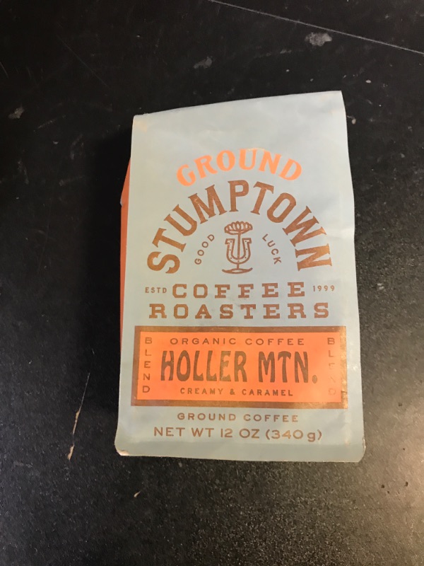 Photo 2 of Stumptown Coffee Roasters, Organic Medium Roast Ground Coffee - Holler Mountain 12 Ounce Bag, Flavor Notes of Citrus Zest, Caramel and Hazelnut Holler Mountain 12 Ounce (Pack of 1) EXP 6/26/2024