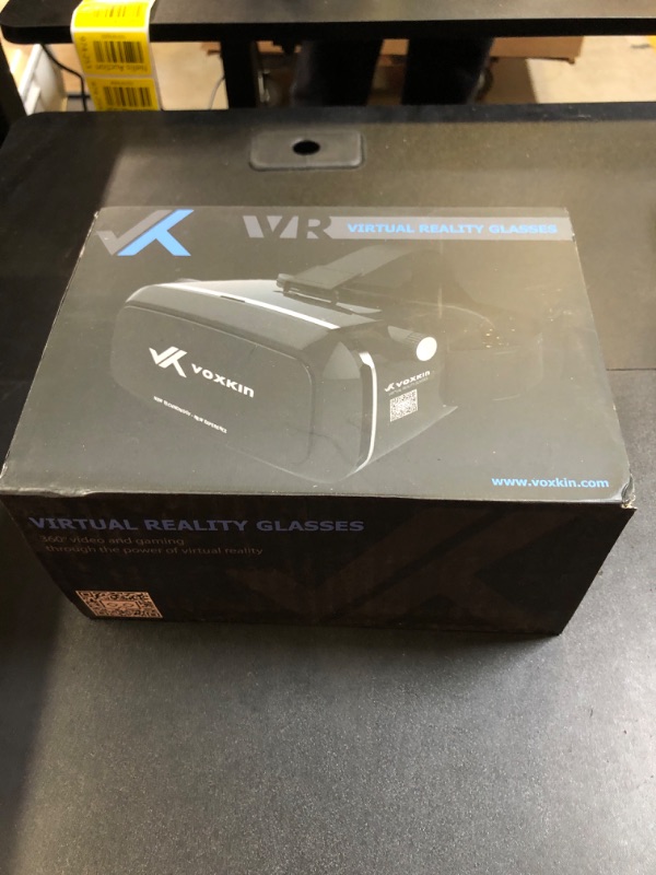 Photo 3 of [Updated & Fixed] VR Headset Game System - High Definition Virtual Reality 3D Glasses for Kids and Adults - Optical Lens, Adjustable Strap - Compatible with iPhone and Android (3.5" to 6.5")