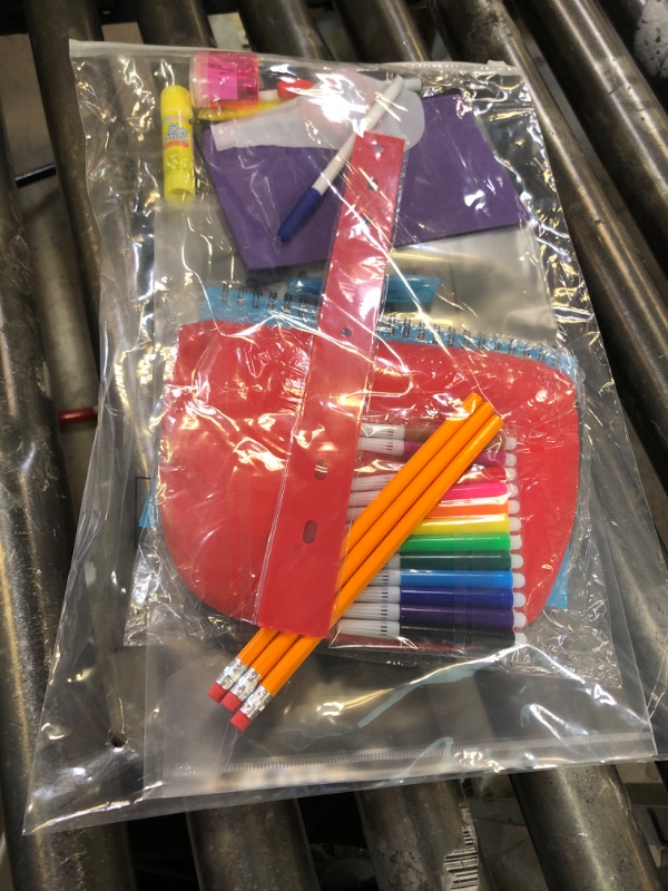 Photo 1 of  17'' Backpack School Supply Bundle Kits Back to School Essentials  School Supply Kits Ready School for Elementary, Middle, and High School Students Charity Donate