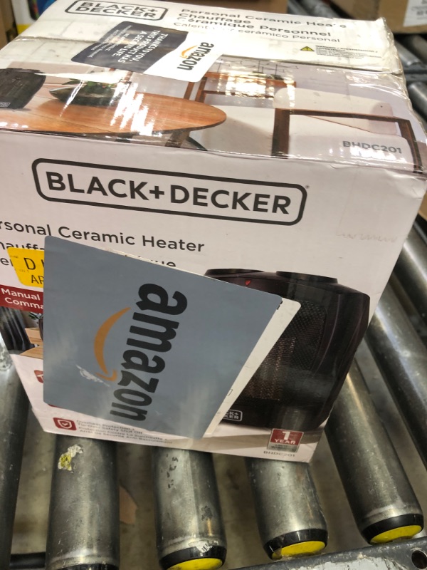 Photo 2 of Black+Decker Personal Ceramic Heater