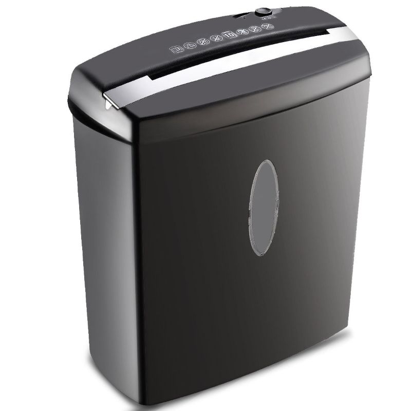 Photo 1 of 10 Sheet Cross-Cut Paper Shredder Machine with Basket
