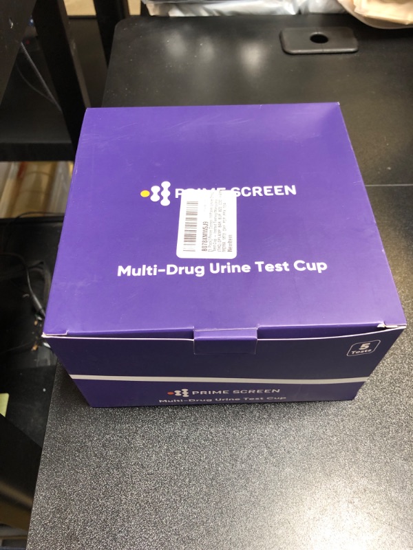 Photo 3 of [5 pack] Prime Screen 14 Panel Urine Drug Test Cup - Instant Testing Marijuana (THC),OPI,AMP, BAR, BUP, BZO, COC, mAMP, MDMA, MTD, OXY, PCP, PPX, TCA 5 Count (Pack of 1)