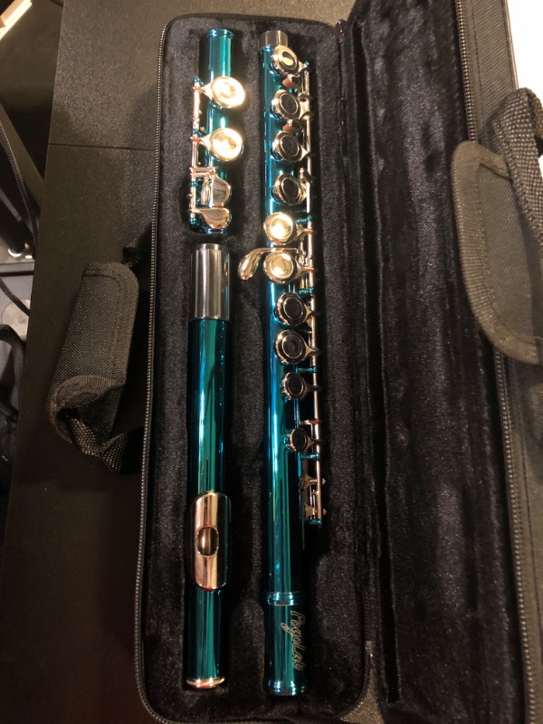 Photo 2 of 1 Pack Flute Set Color Shiny Blue 