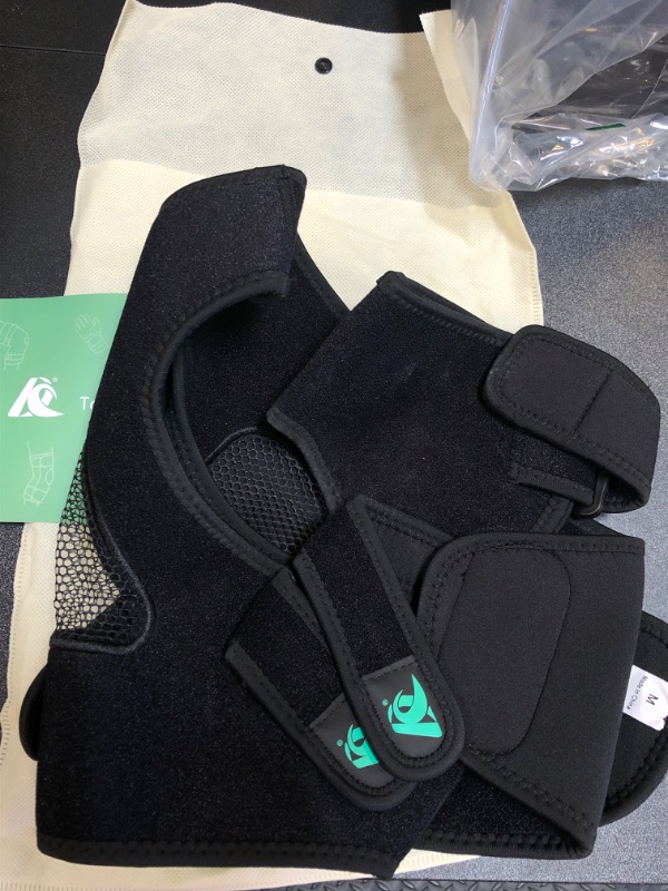 Photo 1 of KD Shoulder Support Brace: Shoulder Stability Brace for Torn Rotator Cuff, AC Joint Pain Relief, Dislocation, Tendonitis, Arthritis - Shoulder Braces for Men/Women with X-Strap Support System
