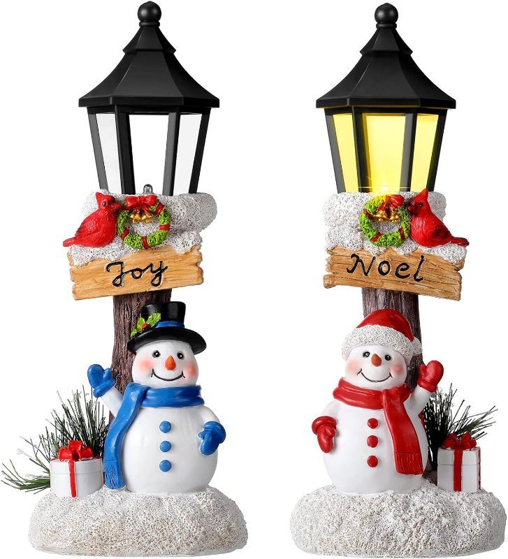 Photo 1 of 



Karenhi 2 Pack Lighted Christmas Table Decorations Christmas Snowman Figurines Decoration Indoor Snowman Centerpieces Tabletop Table Decor for Xmas Holiday Winter Festive Home Party Ornament
0
