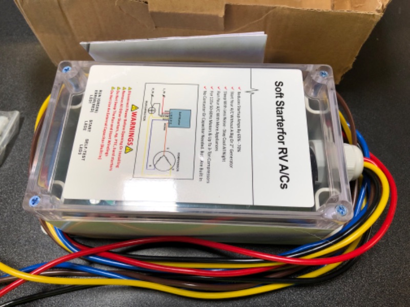 Photo 1 of Fenglesha RV Air Conditioner Soft Start Kit, Camper AC Soft Start Kit,Auxiliary Starter Easy Start 12V A/C & Appliances