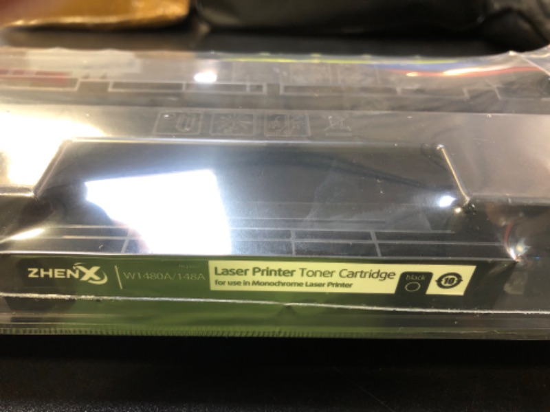 Photo 2 of 148A Toner Cartridge (with Chip) Black Replacement Compatible with HP 148A W1480A 148X W1480X for HP Laserjet Pro 4001dw 4001dn 4001n MFP 4101fdw 4101fdn Printer Toner