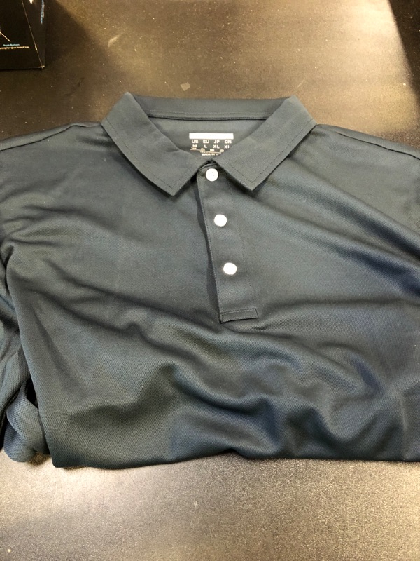 Photo 1 of  MENS  BLUE POLO SHIRT SHORT SLEEVE SHIRT SIZE M