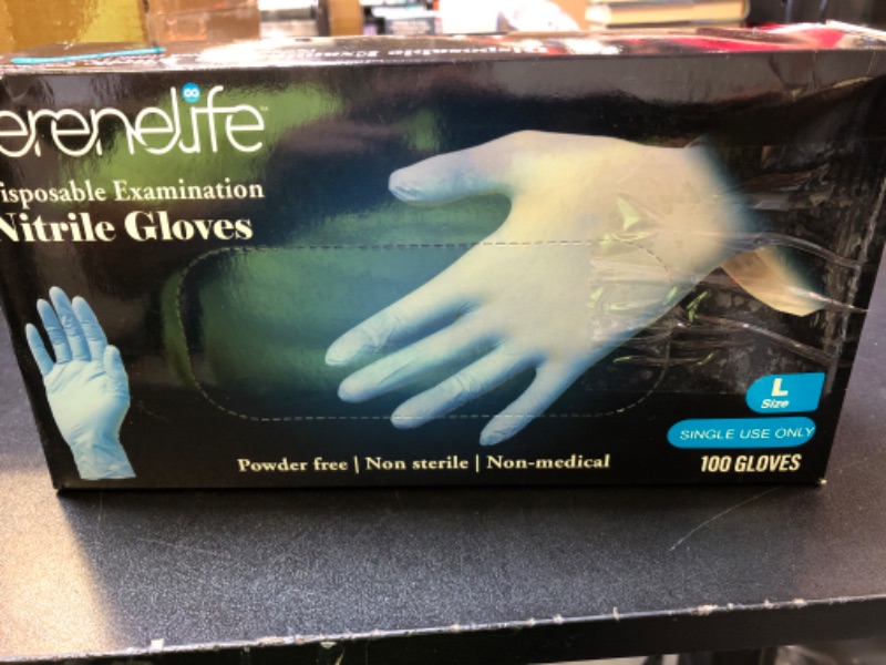 Photo 1 of 
SERENELIFE DISPOSABLE EXAMINATION GLOVES