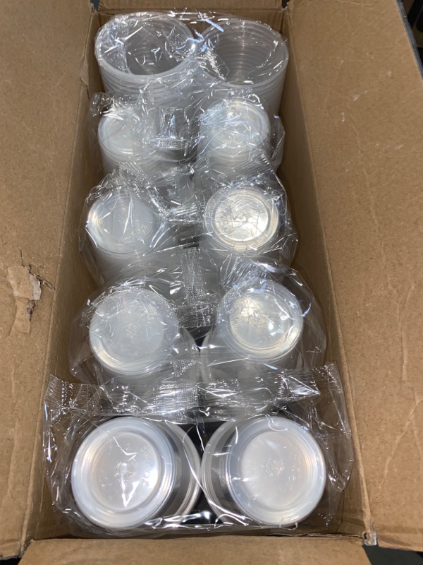 Photo 2 of Lilymicky 500 Pack 7 oz Clear Plastic Cups, Disposable Drinking Cups, Plastic Party Cups for Birthday Parties, Picnics, Ceremonies, and any Events
