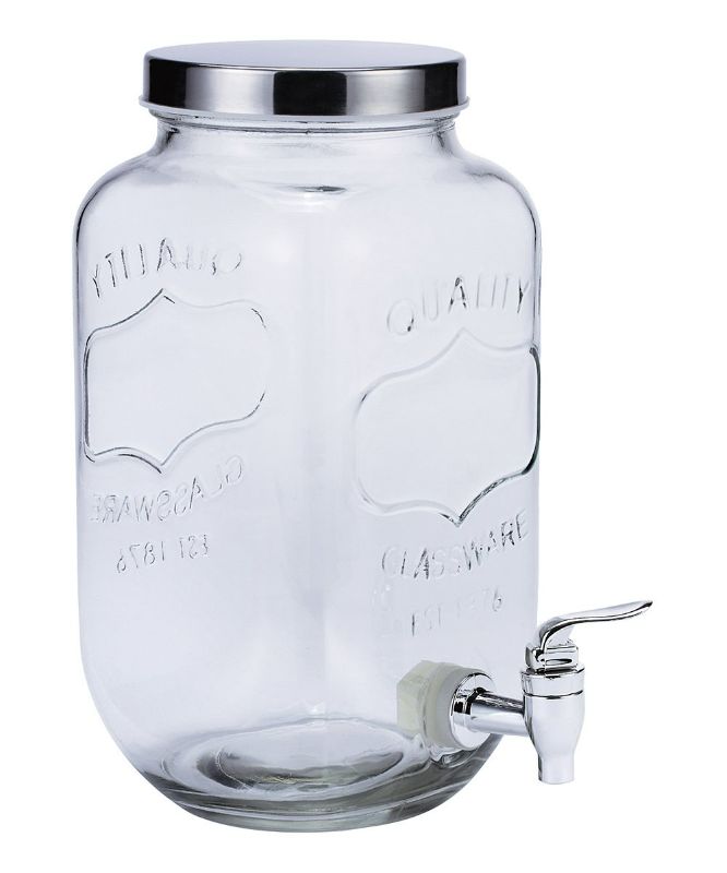 Photo 1 of Euro-Ware Beverage Dispensers - 3.3-L Mason Jar Beverage Dispenser