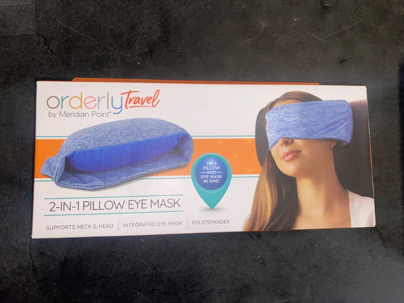 Photo 2 of 2-In-1 Travel Pillow Eye Mask Mini Pillow For Travel Airplane Essentials For Kids, Pillow For Airplane Travel For Adults, Sleep Mask With Airplane Pillow. Mini Travel Pillow Tiny Pillow Eye Mask Sleep
