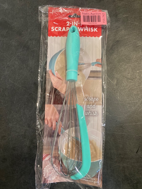 Photo 2 of GIA'S KITCHEN 2-in-1 Whisk & Pan Scraper