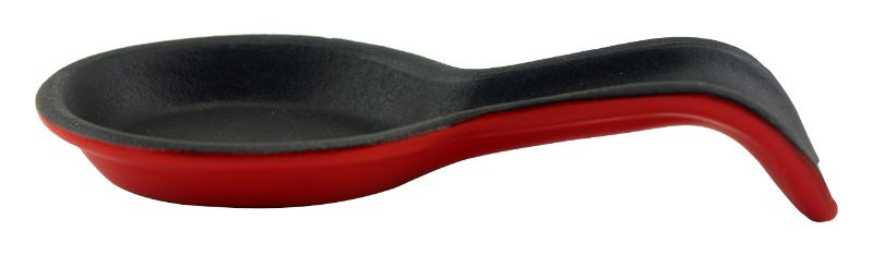Photo 1 of BergHOFF Cast Iron Spoon Rest, Red