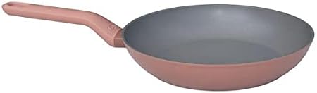 Photo 1 of Berghoff LEO Non-stick Cast Aluminum Frying Pan 8" Ferno-Green, PFOA Free Coating Soft-touch Stay-cool Handle Induction Cooktop Fast Heating, Canyon Rose
