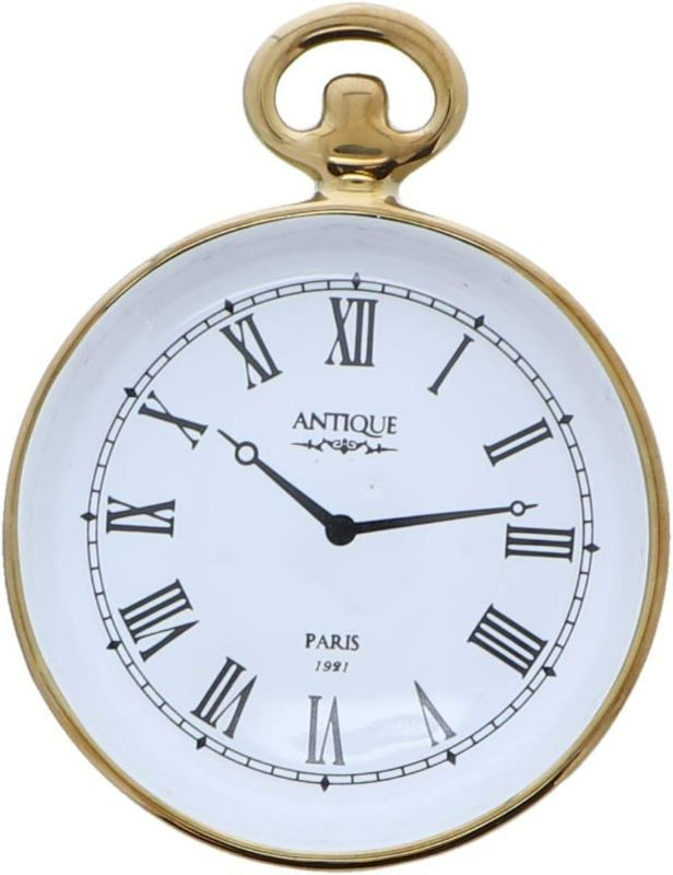 Photo 1 of Li'Shay Pocket Watch Themed Jewelry Trinket Ring Tray-Antique Clock