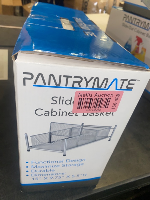 Photo 3 of PantryMate Houseware Pull Out Cabinet Sliding Basket