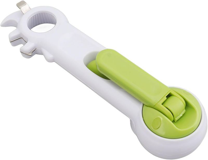 Photo 1 of 6 in 1 Can Opener ABS Ergonomic Easy To Light Weight Multi Function Bottle Opener for Kitchen
