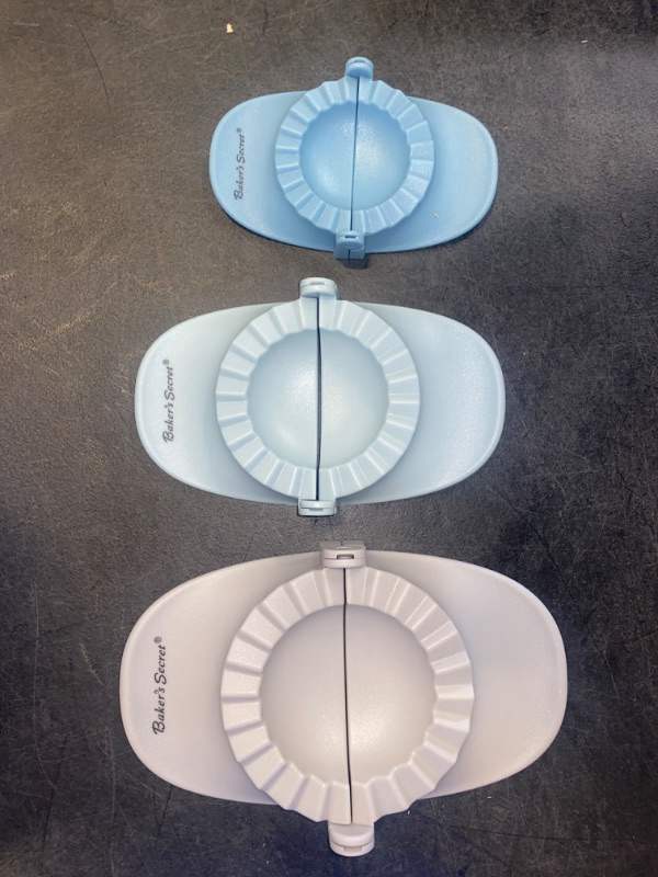 Photo 1 of Baker's Secret 3pcs/set Small Dumpling Maker DIY Kitchen Mold Tool Dough Press Meat Pie Pastry 