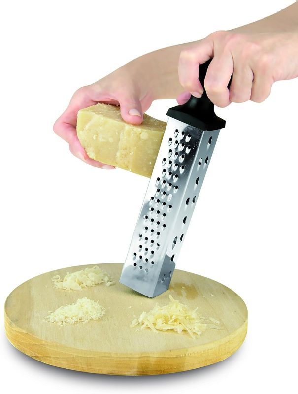 Photo 1 of Multipurpose Mini 4-sided grater BPA free, Silver
