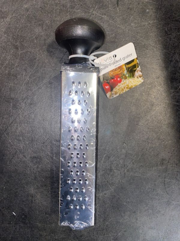 Photo 2 of Multipurpose Mini 4-sided grater BPA free, Silver
